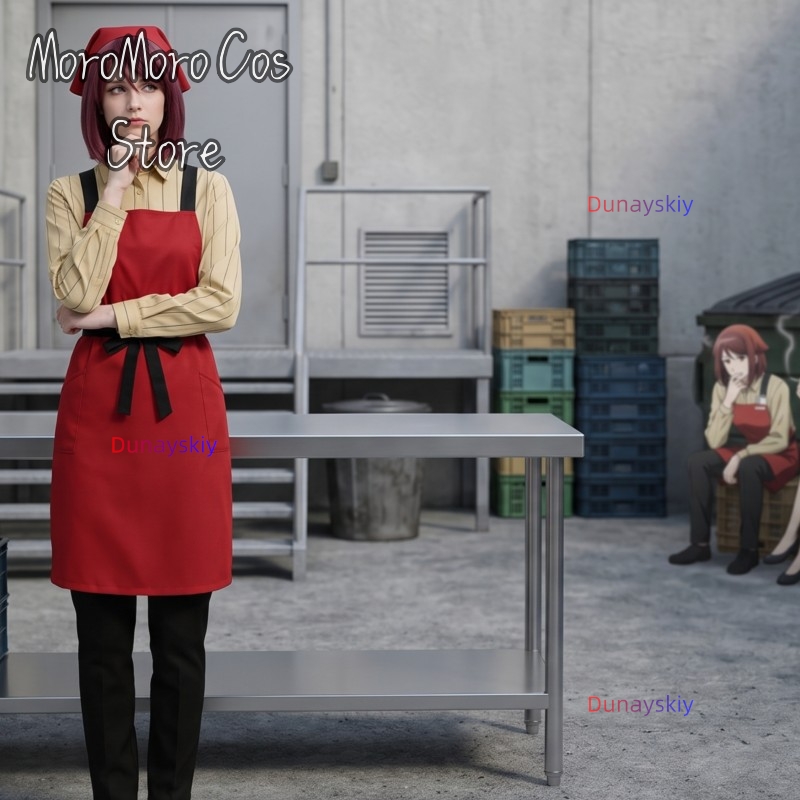Cosplay Prop Works - 슈퍼마켓 뒤에 흡연하는 모습 타야마 야마다