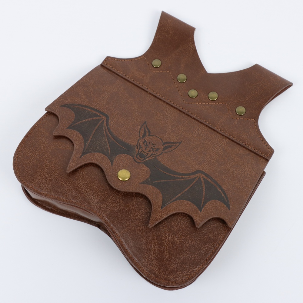 할로윈 중세풍 PU 가죽 허리 가방, 박쥐 무늬 벨트  - Prop For Cosplay 리뷰 및 가격