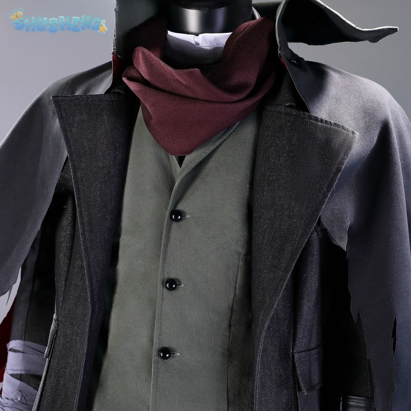 새로운 2025 게임 블러드본 게르만 헌터 코스프레 의 - Bloodborne Cosplay Prop 리뷰 및 가격