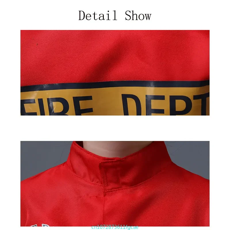 어린이 소방관 유니폼 샘 소방관 코스프레 의상 어린이  - Cosplay Prop Works 리뷰 및 가격