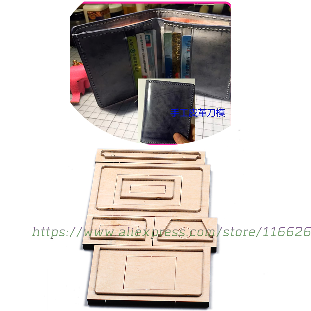DIY 가죽 공예 카드 홀더, 접이식 지갑, 다중 포켓 - Craft Knife Set 리뷰 및 가격