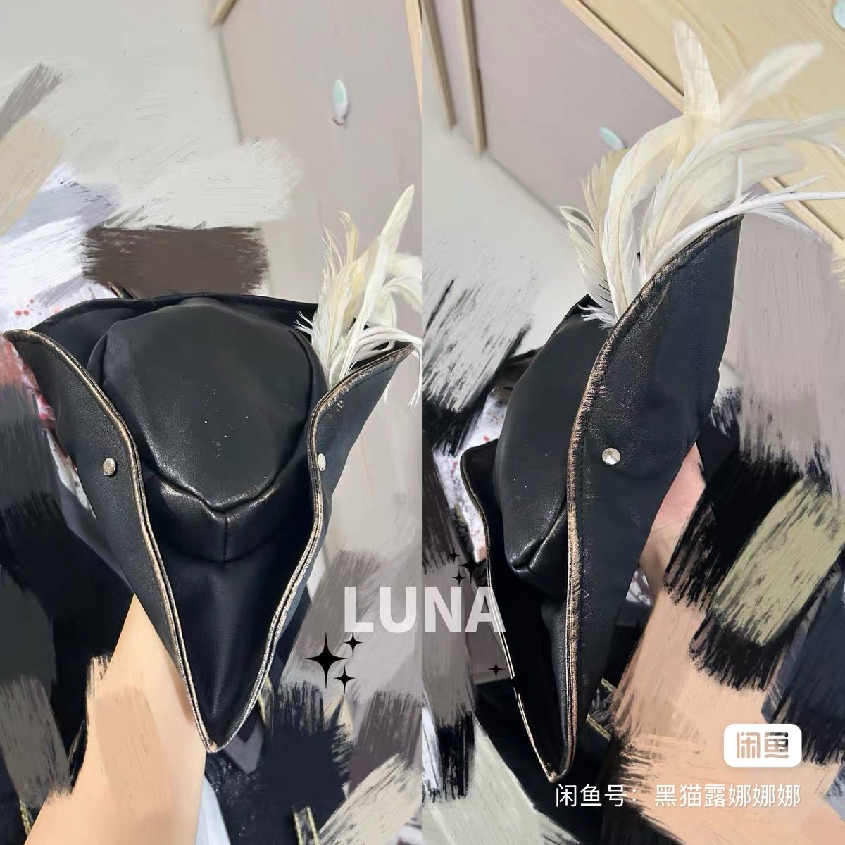 게임 블러드본 시계탑의 마리아 모자 코스프레 소품 할로 - Bloodborne Cosplay Prop 리뷰 및 가격