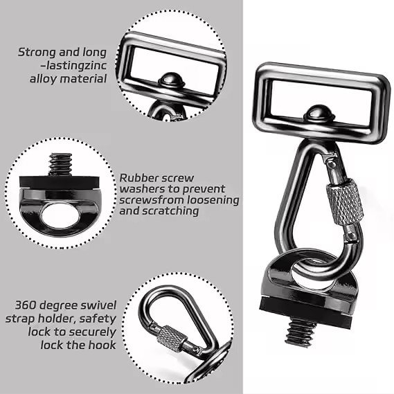 카메라 숄더 스트랩 나사 1/4 D-링 나사 금속 잠금 - D Ring Strap 리뷰 및 가격