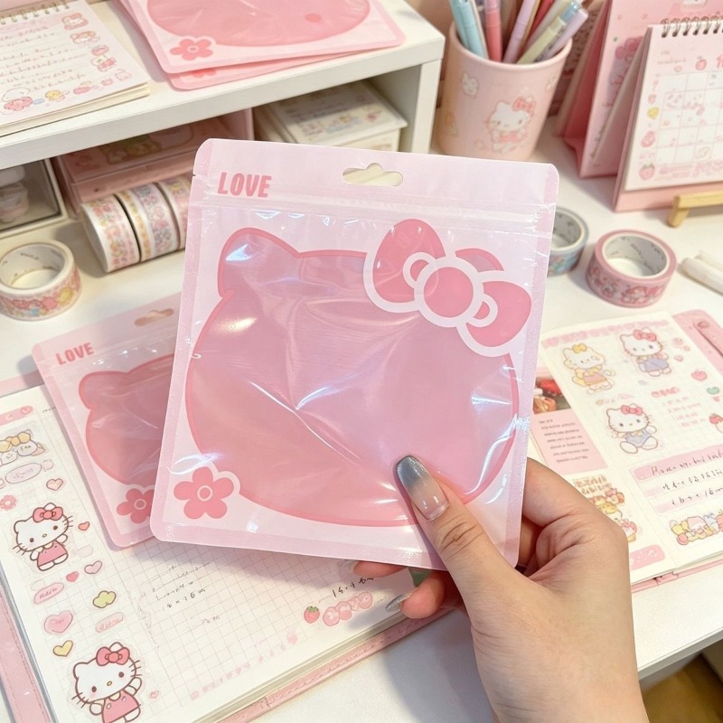 고양이 디자인 지퍼백, 보석 및 화장품 보관용 반투명  - Cosplay Prop Designer 리뷰 및 가격