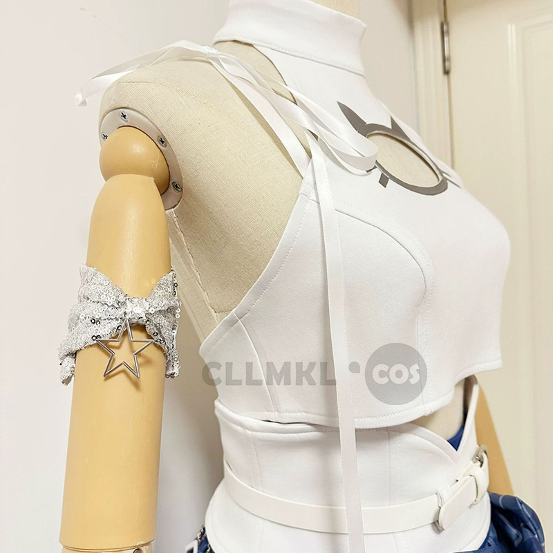 애니메이션 T.T. 스타 아이돌 팀 리더 니케 민트 코 - Prop De Cosplay 리뷰 및 가격